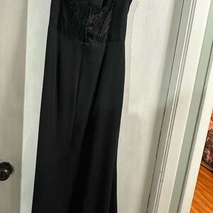 Elegant Black bridesmaids dress